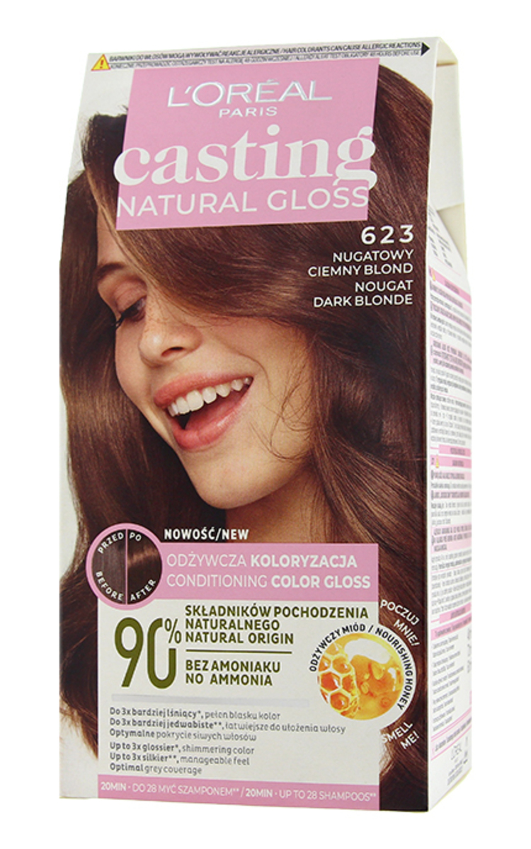 CASTING CASTING Natural Gloss краска для волос, 623 Nougat Dark Blonde 1 шт