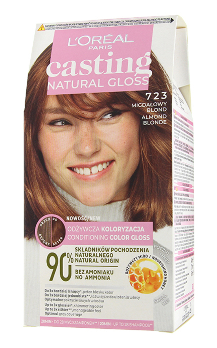 CASTING CASTING Natural Gloss краска для волос, 723 Almond Blonde 1 шт