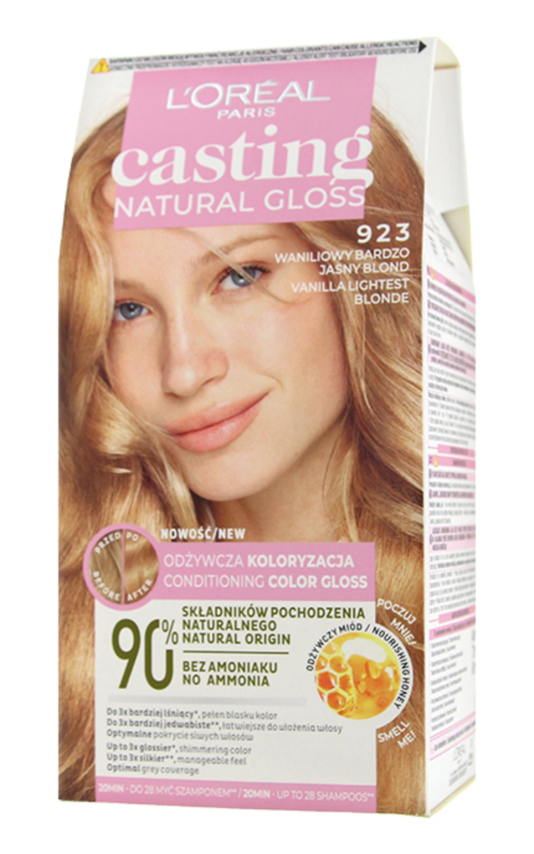 CASTING CASTING Natural Gloss краска для волос, 923 Vanilla Lightest Blonde 1 шт