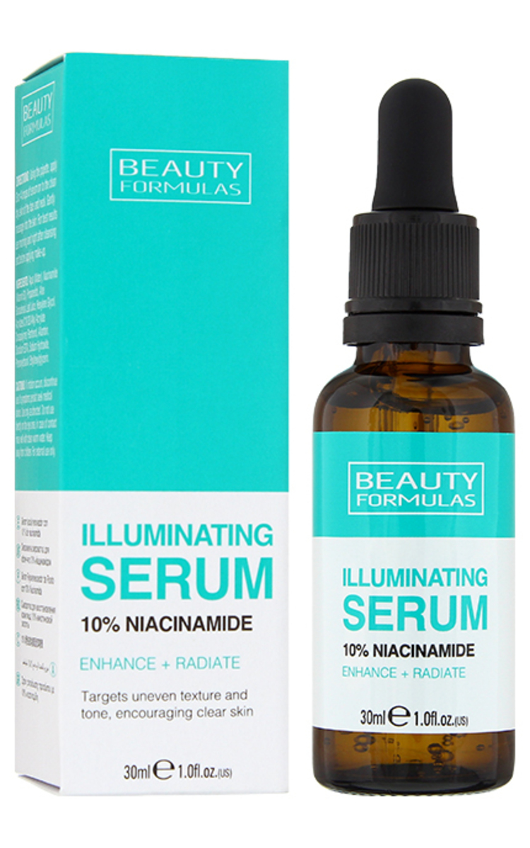 BEAUTY FORMULAS BEAUTY FORMULAS Illuminating Serum 10% Niacinamide serums sejai, 30ml 30 ml