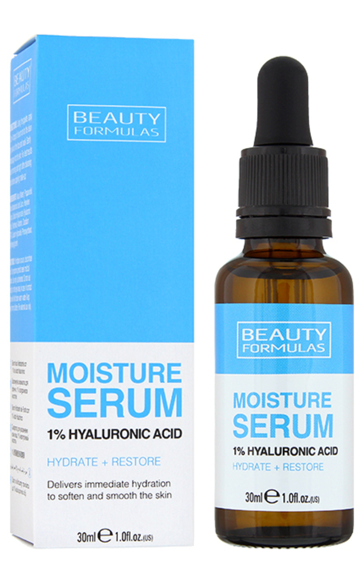 BEAUTY FORMULAS BEAUTY FORMULAS Moisture Serum 1% Hyaluronic Acid serums sejai, 30ml 30 ml