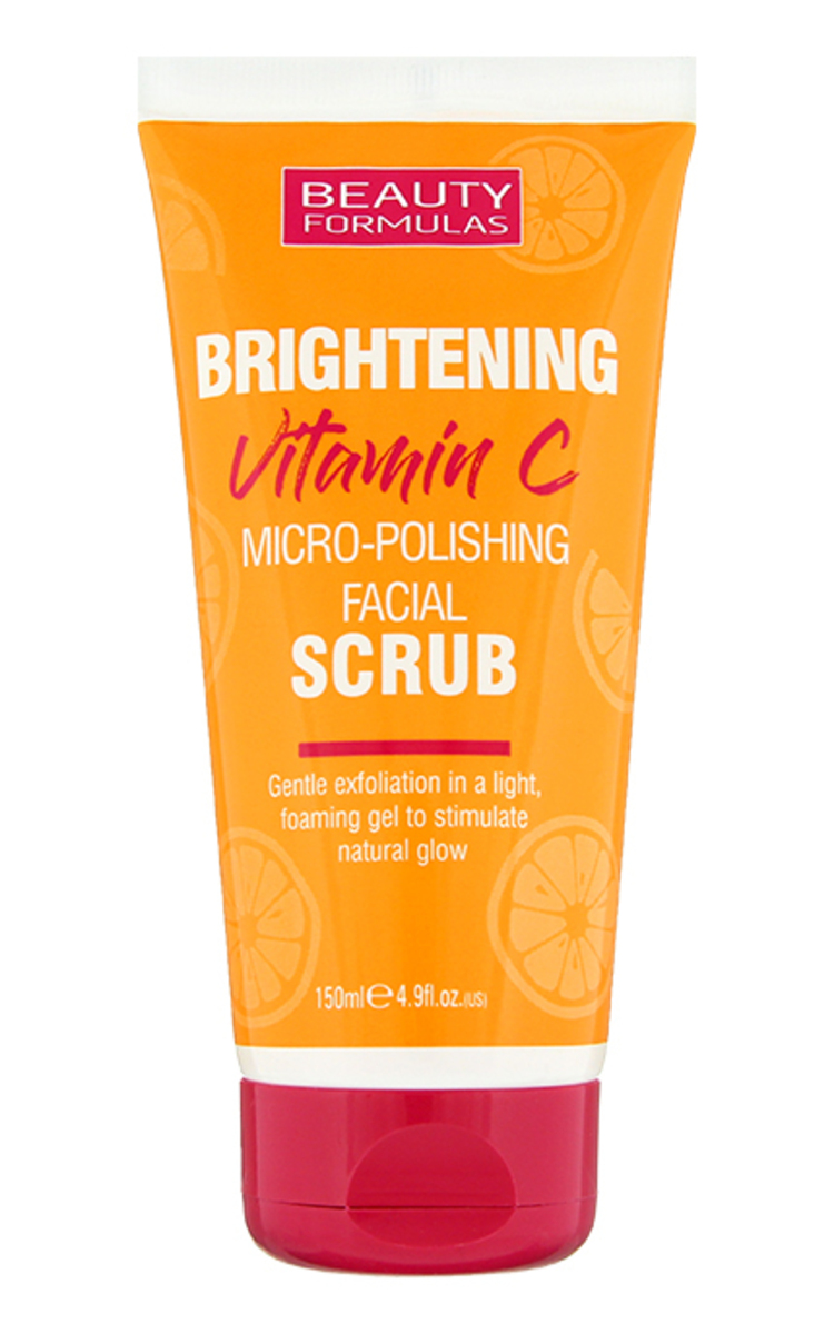 BEAUTY FORMULAS BEAUTY FORMULAS Brightening Vitamin C skrubis sejai, 150ml 150 ml