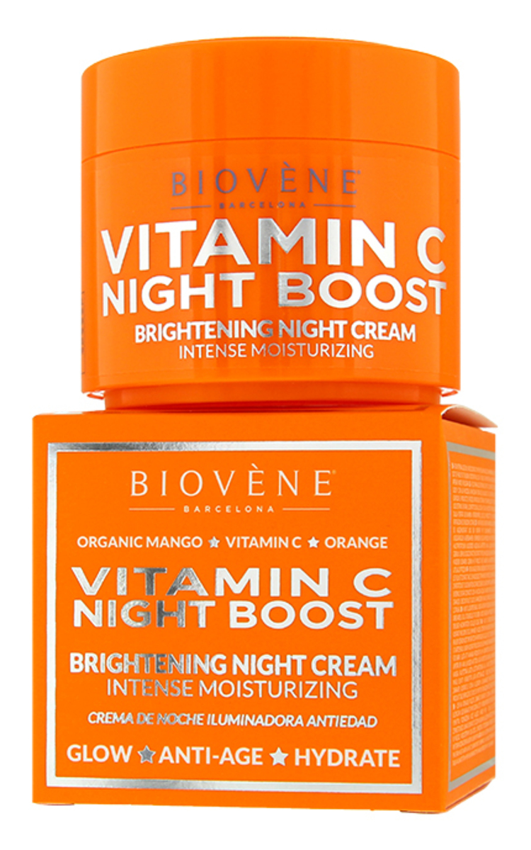 BIOVENE BIOVENE Vitamin C Night Boost atjaunojošs un mitrinošs nakts krēms, 50ml 50 ml