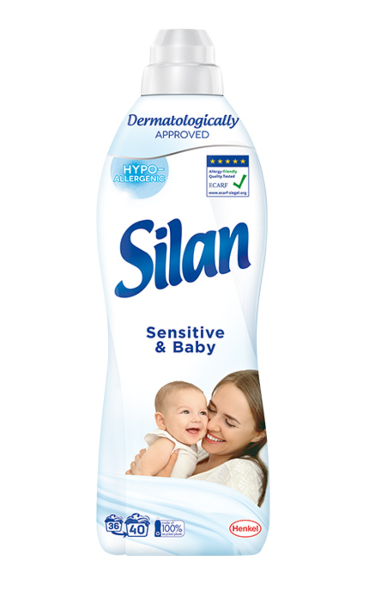 SILAN SILAN Sensitive&Baby veļas mīkstinātājs, 880ml 880 ml