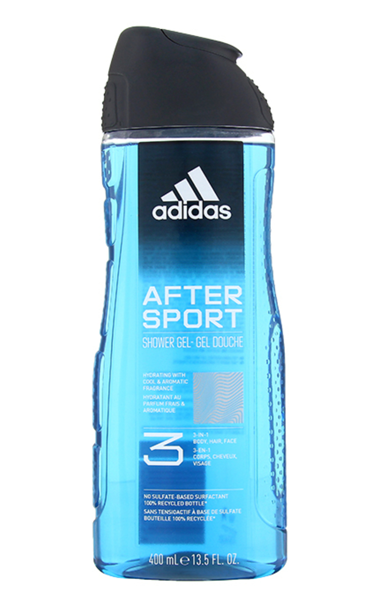 ADIDAS MEN ADIDAS MEN After Sport dušas želeja 3in1 vīriešiem, 400ml 400 ml