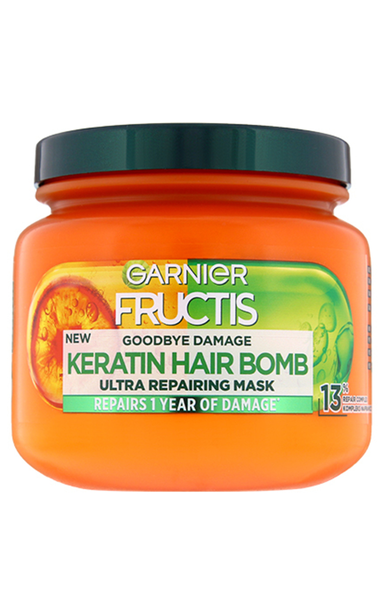 FRUCTIS FRUCTIS Goodbye Damage Keratin Hair Bomb atjaunojoša matu maska, 320ml 320 ml