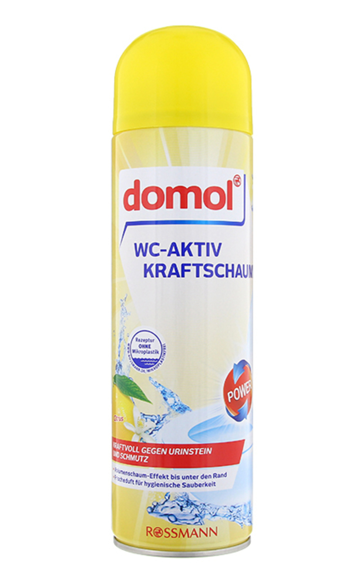 DOMOL DOMOL WC-Aktiv Citrus aktīvās putas tualetes tīrīšanai, 500ml 300 ml