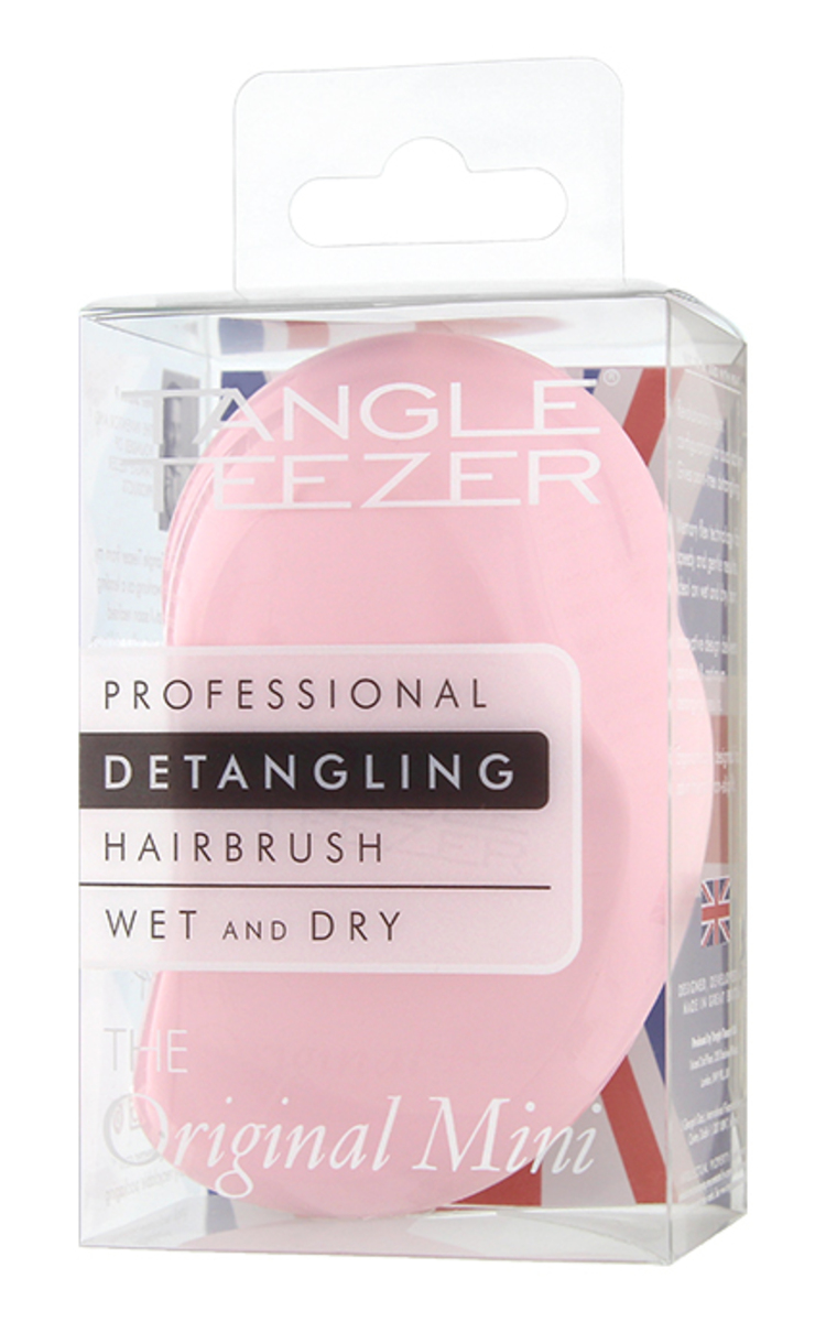 TANGLE TEEZER TANGLE TEEZER Professional Detangling HairBrush matu ķemme Mini, Millenial Pink 1 gab.