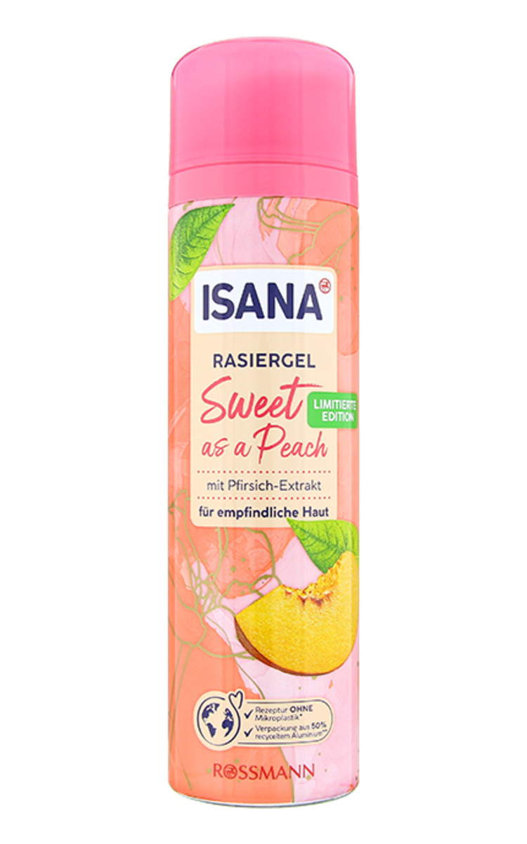 ISANA ISANA Sweet As A Peach skūšanās želeja, 200ml 200 ml