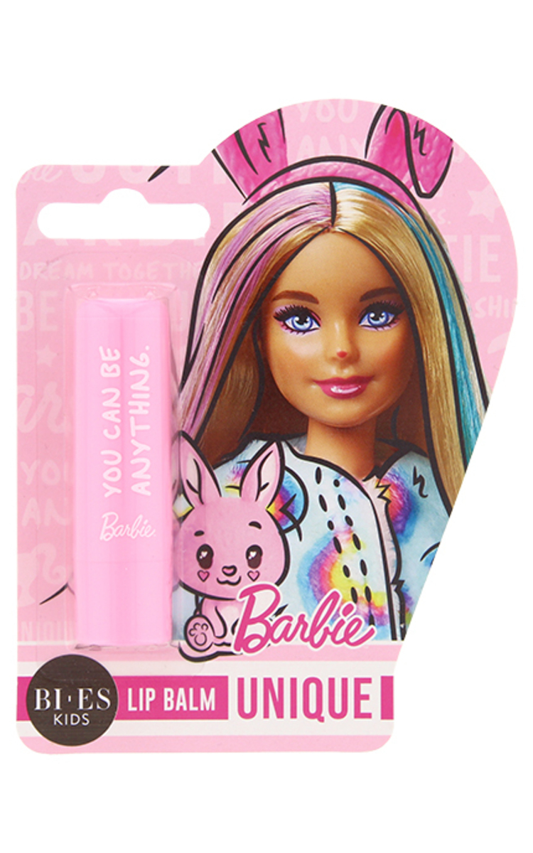 BI ES BI-ES Barbie Unique Strawberry lūpu balzams, 4g 4 g