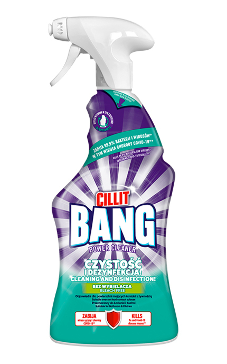 CILLIT BANG CILLIT BANG Cleaning&Disinfection izsmidzināms virsmu tīrīšanas un dezinfekcijas līdzeklis, 750ml 750 ml