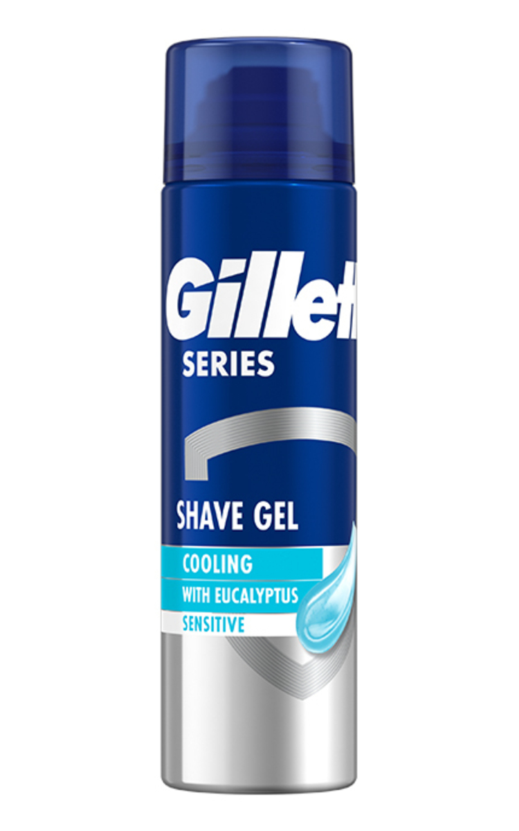 GILLETTE GILLETTE Series Cooling Sensitive skūšanās želeja, 200ml 200 ml