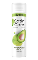 GILLETTE Satin Care Normal Skin Avocado skūšanās želeja sievietēm, 200ml