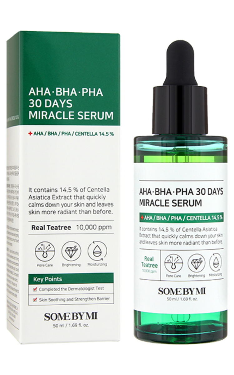 SOME BY MI SOME BY MI AHA, BHA, PHA 30 Days Miracle serums problemātiskai sejas ādai, 50ml 50 ml