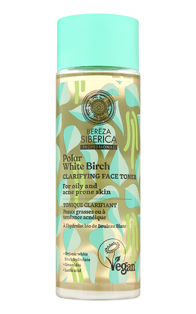 NATURA SIBERICA BEREZA SIBERICA Polar White Birch attīrošs toniks sejai, 200ml 200 ml