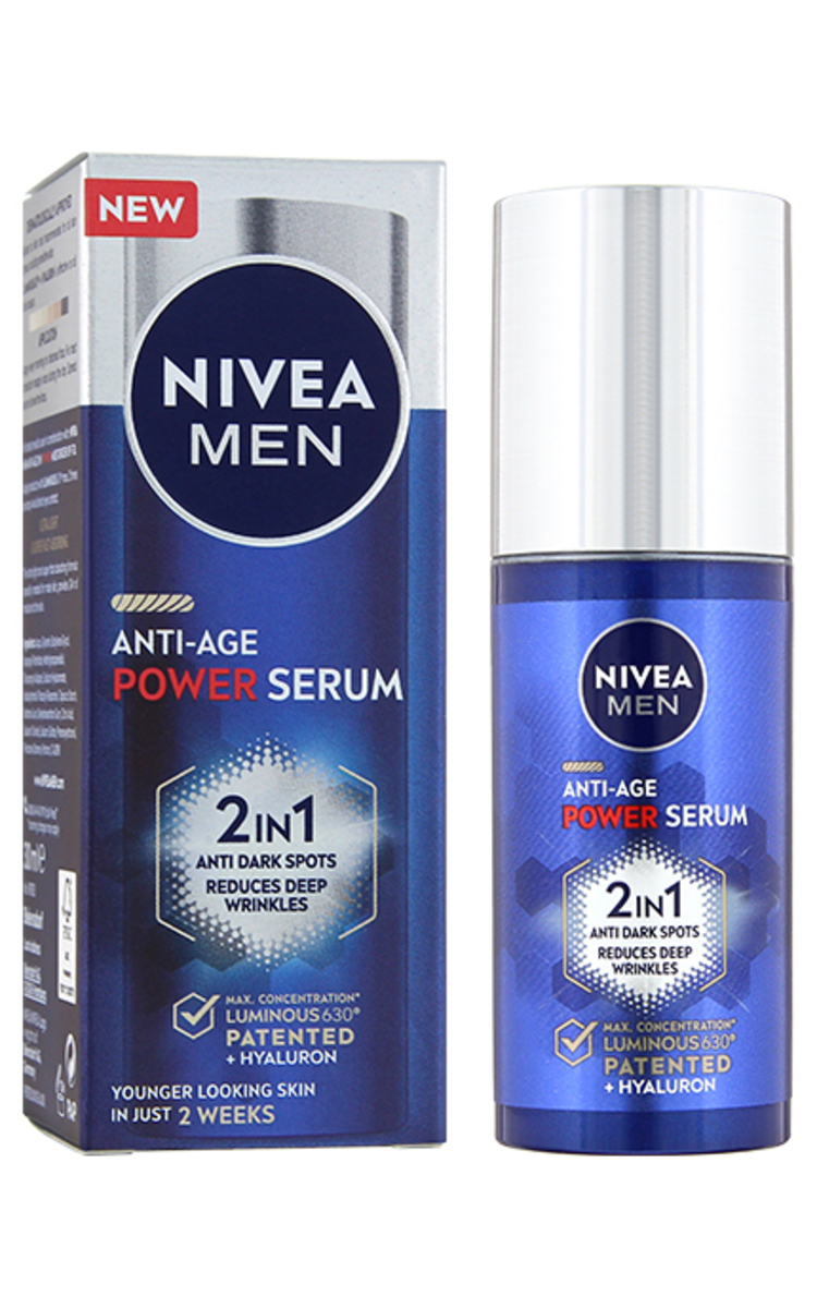 NIVEA MEN NIVEA MEN Anti-Age Power 2in1 serums sejai, 30ml 30 ml