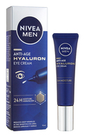 NIVEA MEN Anti-Age Hyaluron krēms ādai acu zonā vīriešiem, 15ml