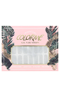 COLORME Gel наклейки для ногтей, 16, Серебряный блеск