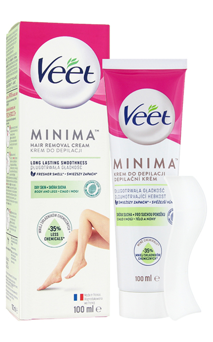 VEET VEET Minima depilācijas krēms sausai ādai, 100ml 100 ml