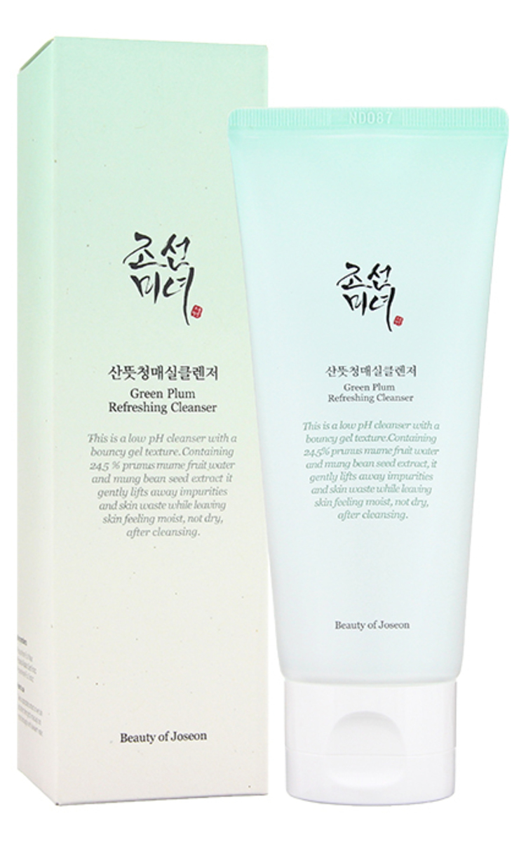 BEAUTY OF JOSEON BEAUTY OF JOSEON Green Plum atsvaidzinošs gels sejas tīrīšanai, 100ml 100 ml