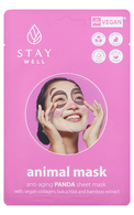 STAY WELL Animal Mask Panda pretgrumbu maska sejai, 1gab., 20g