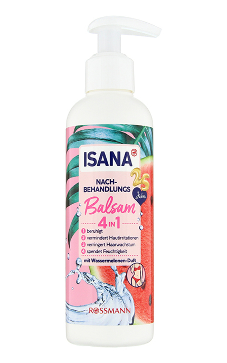 ISANA ISANA Ķermeņa balzāms 4in1 pēc depilācijas, 200ml 200 ml