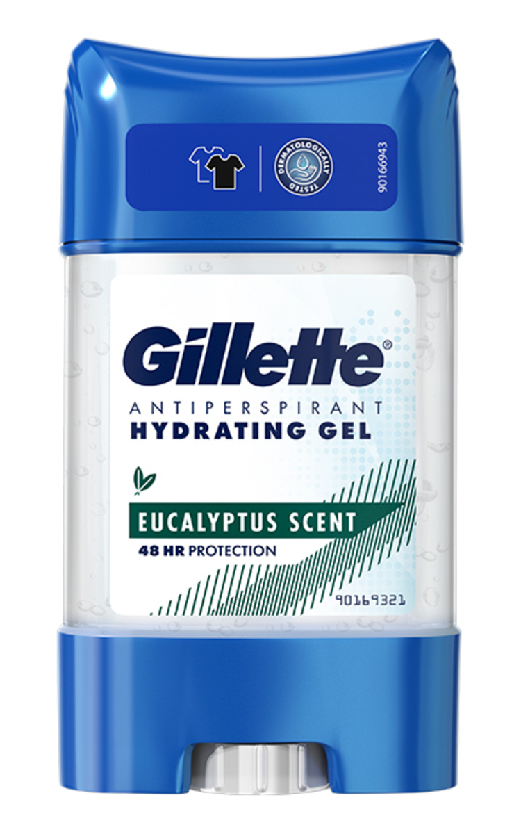 GILLETTE GILLETTE Eucalyptus vīriešu antiperspirants-želeja, 70ml 70 ml