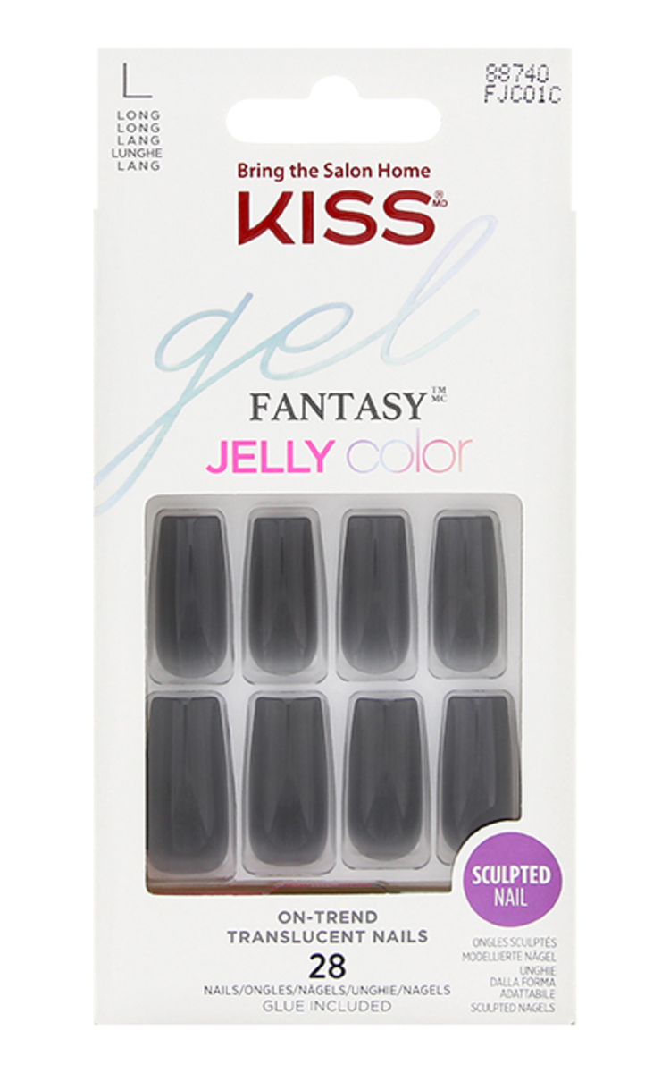 KISS KISS Gel Fantasy комплект накладных гелевых ногтей 1 шт