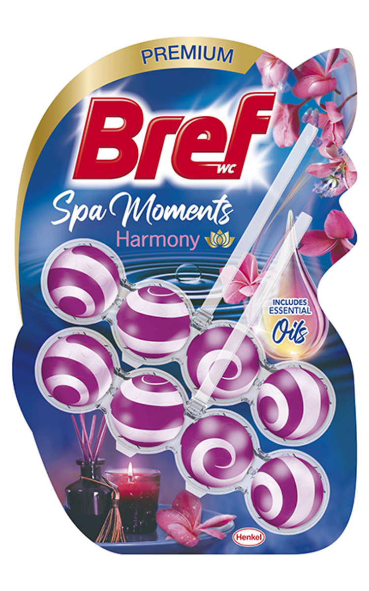 BREF BREF Spa Moments Harmony туалетный блок, 2x50г 100 г