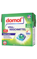 DOMOL Universal 3in1 gela kapsulas veļas mazgāšanai, 22gab.