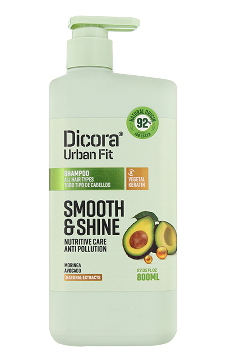 DICORA DICORA Smooth&Shine mitrinošs šampūns matiem, 800ml 800 ml