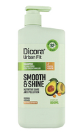 DICORA Smooth&Shine mitrinošs šampūns matiem, 800ml