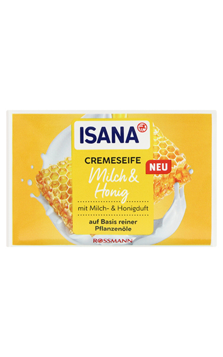 ISANA ISANA Milch&Honig krēmziepes, 150g 150 g