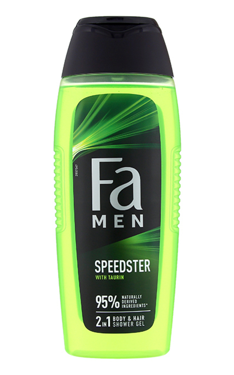 FA FA MEN Speedster 2in1 with Taurin dušas želeja, 400ml 400 ml