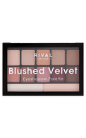 RIVAL DE LOOP Blushed Velvet acu ēnu palete, 02, 1gab.