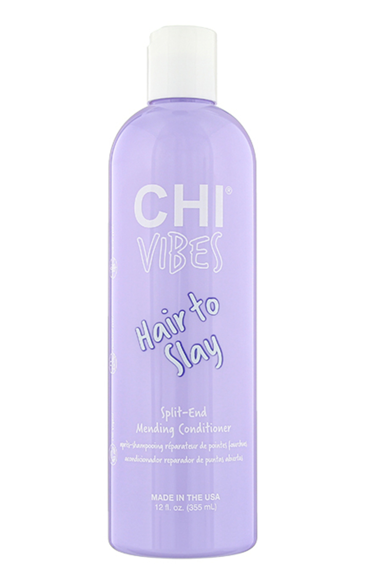 CHI LUXURY CHI VIBES Hair to Slay Split End Mending mitrinošs kondicienieris pret matu galu šķelšanos, 355ml 355 ml