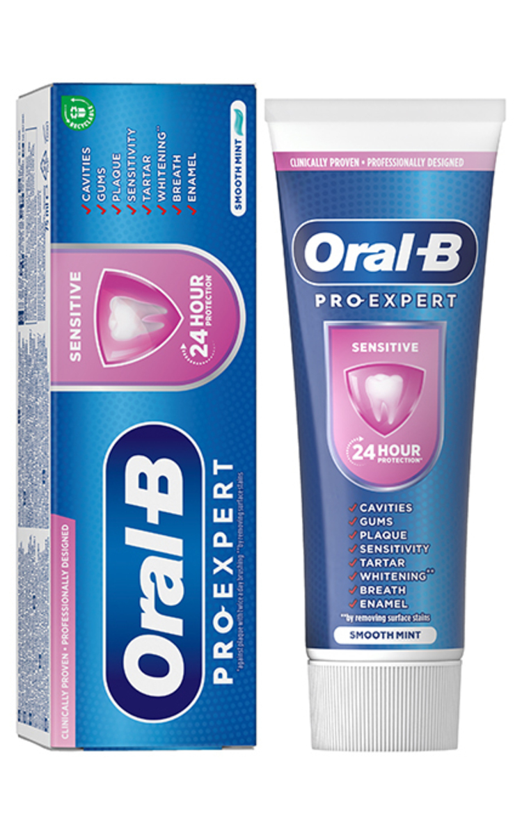 ORAL B ORAL-B Pro Expert Sensitive zobu pasta, 75ml 75 ml