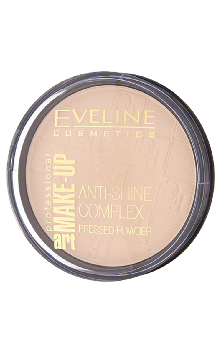 EVELINE EVELINE Art Make-Up Anti-Shine Complex pūderis, 32, 14g Natural