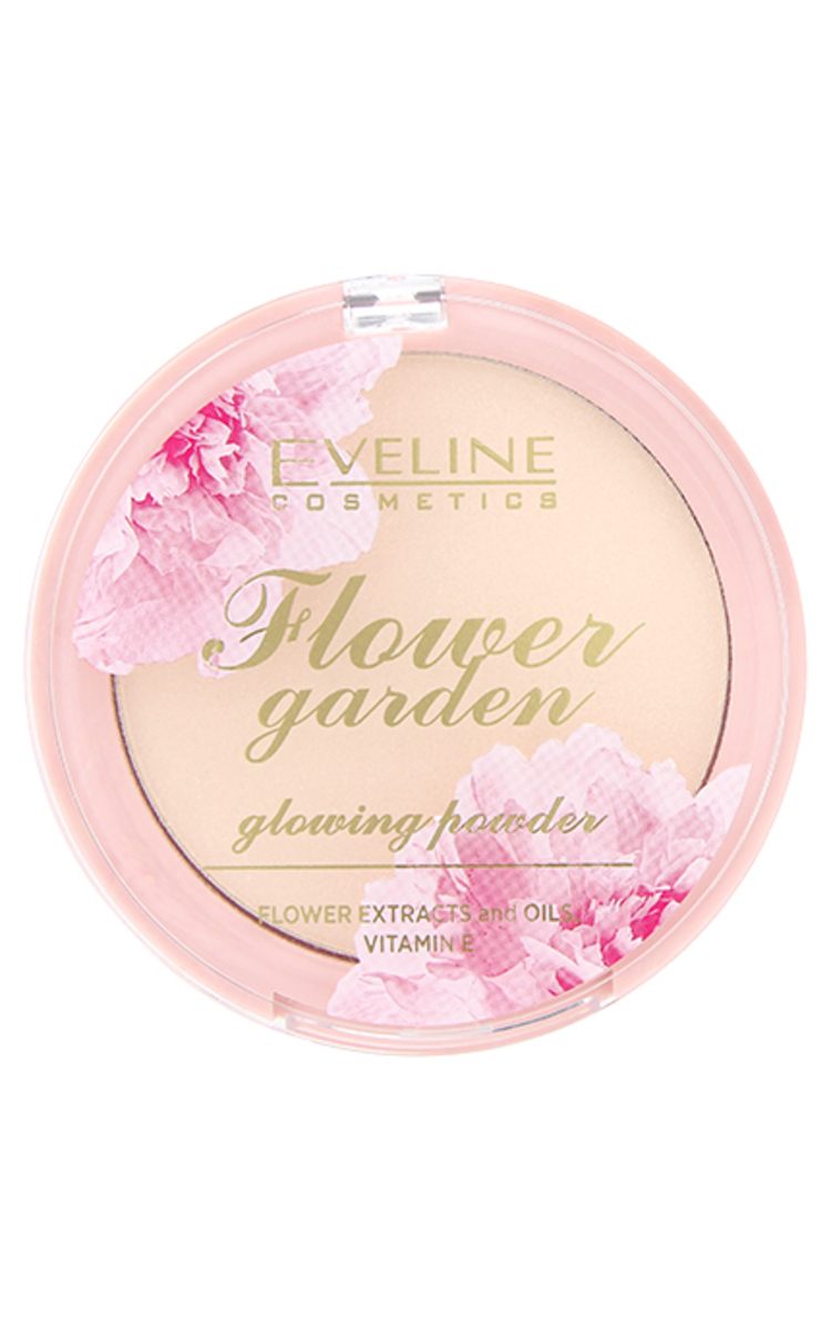 EVELINE EVELINE Flower Garden Daily Illuminating Glow пудра для лица, 8г 1 шт