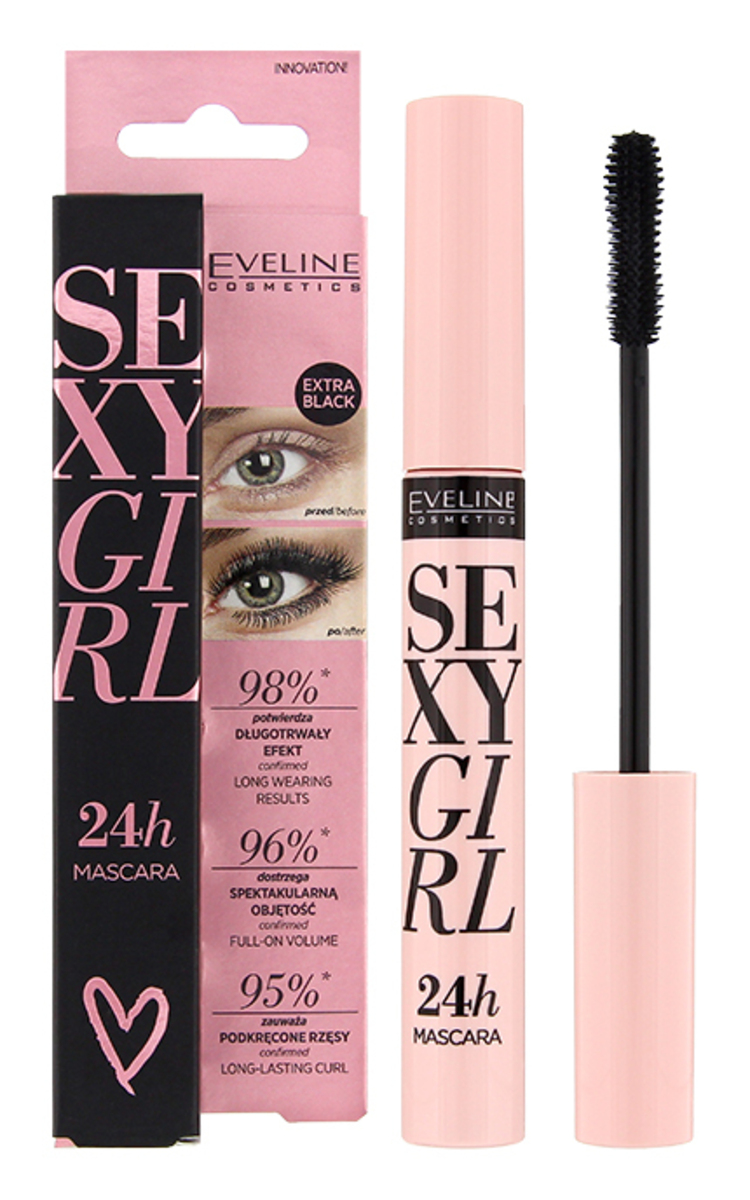 EVELINE EVELINE Sexy Girl skropstu tuša, 10ml Ultra Black