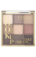 EVELINE Look Up Take Me On палитра теней для век, 9 цветов, 10,8г