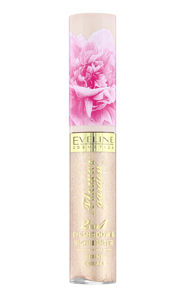 EVELINE EVELINE Flower Garden acu ēnas&highlighter, 02, 6,5ml 1 gab.