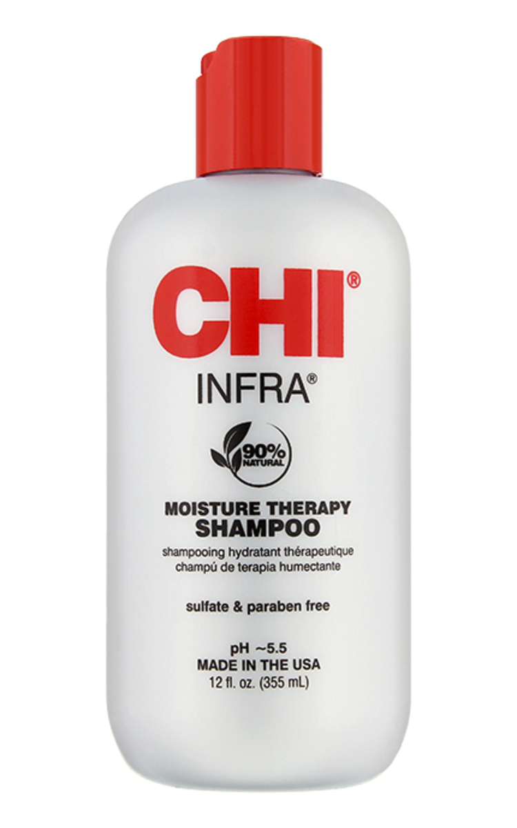 CHI LUXURY CHI Infra Shampoo šampūns matu mitrināšanai un atjaunošanai, 355ml 355 ml