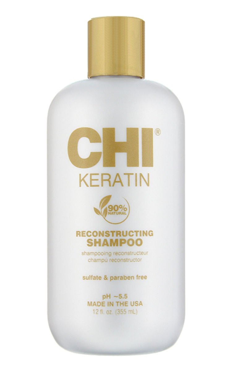 CHI LUXURY CHI Keratin Shampoo rekonstruējošs šampūns matiem, 355ml 355 ml