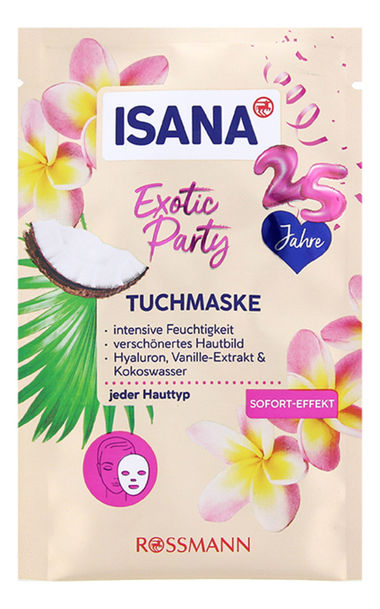 ISANA ISANA Exotic Party mitrinoša maska sejai, 1gab. 1 gab.