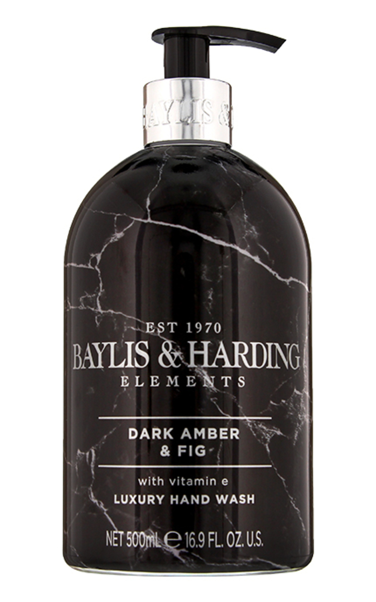 BAYLIS&HARDING BAYLIS&HARDING Elements Dark Amber&Fig šķidrās roku ziepes, 500ml 500 ml