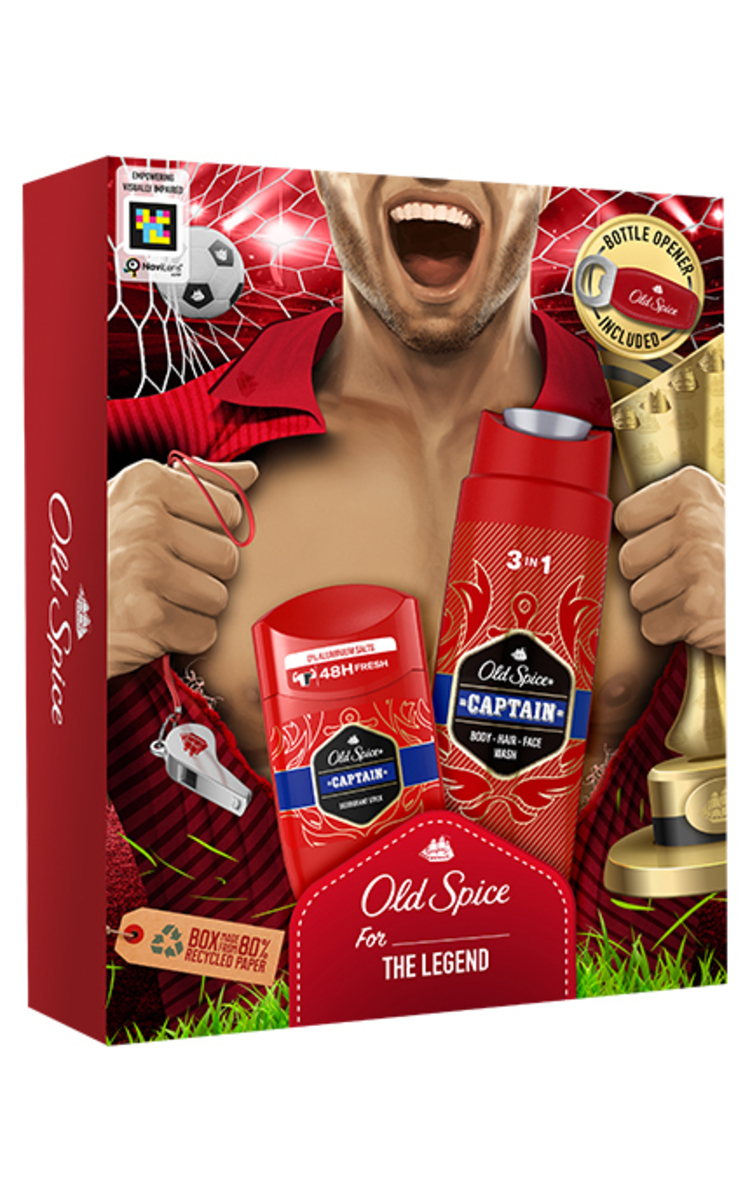 OLD SPICE OLD SPICE Captain dāvanu komplekts vīriešiem 1 gab.