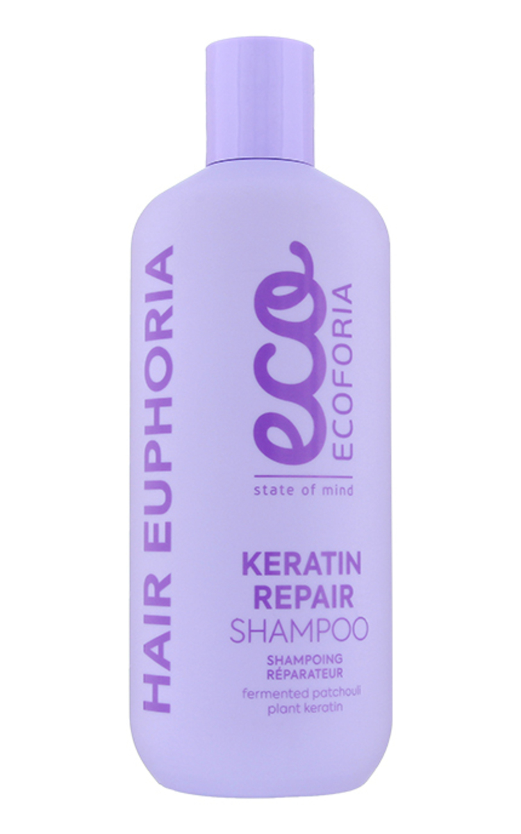 ECOFORIA ECOFORIA Keratin Repair atjaunojošs šampūns matiem, 400ml 400 ml