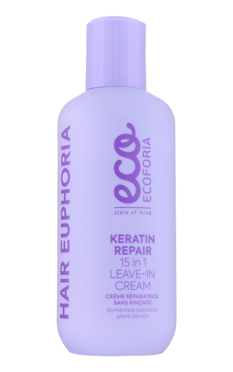 ECOFORIA ECOFORIA Keratin Repair atjaunojošs krēms matiem 15in1 Leave-In, 200ml 200 ml