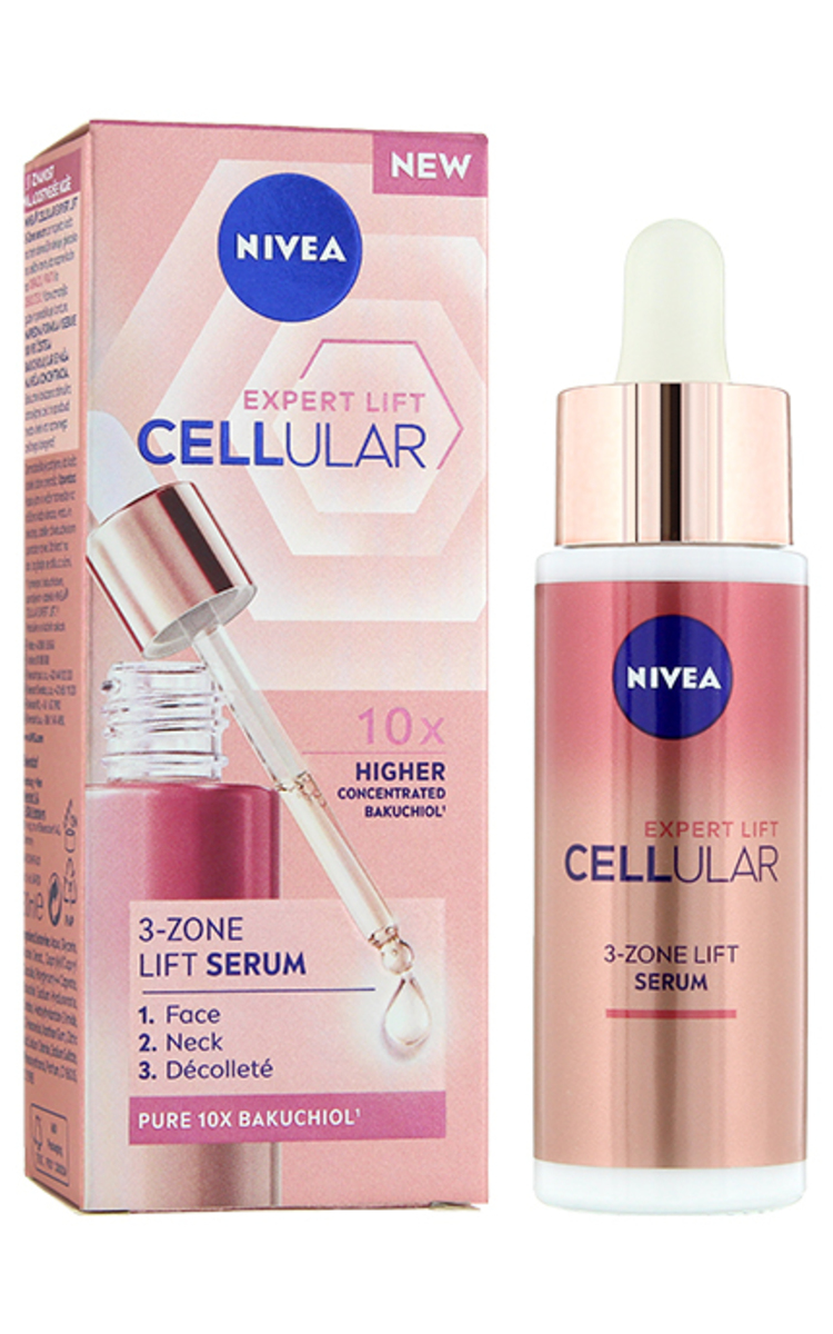 NIVEA VISAGE NIVEA Cellular Expert Lift 3-зонная сыворотка, 30мл 30 мл